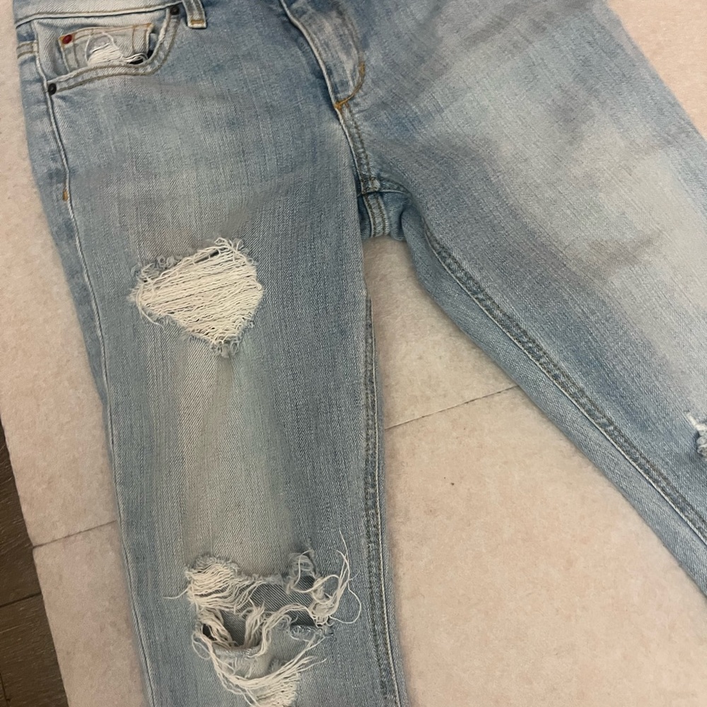 Joe’s Jeans Skinny Ankle Distressed Light Wash Size 27 - Picture 9 of 11